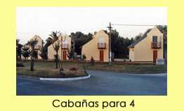 Cabañas para 4 personas